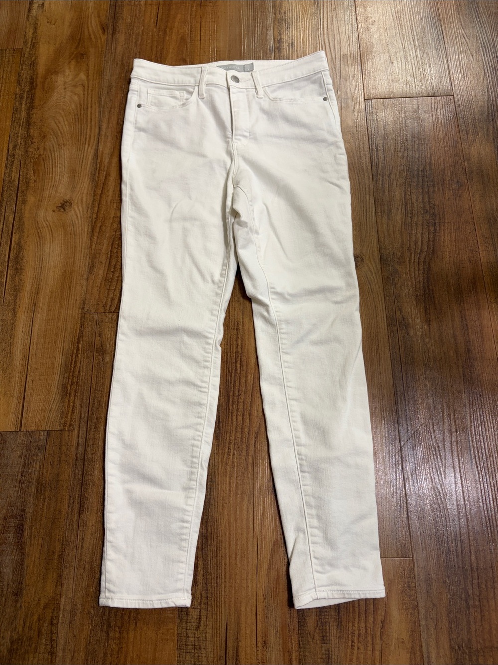 Athleta cream Jeggings jeans size 8